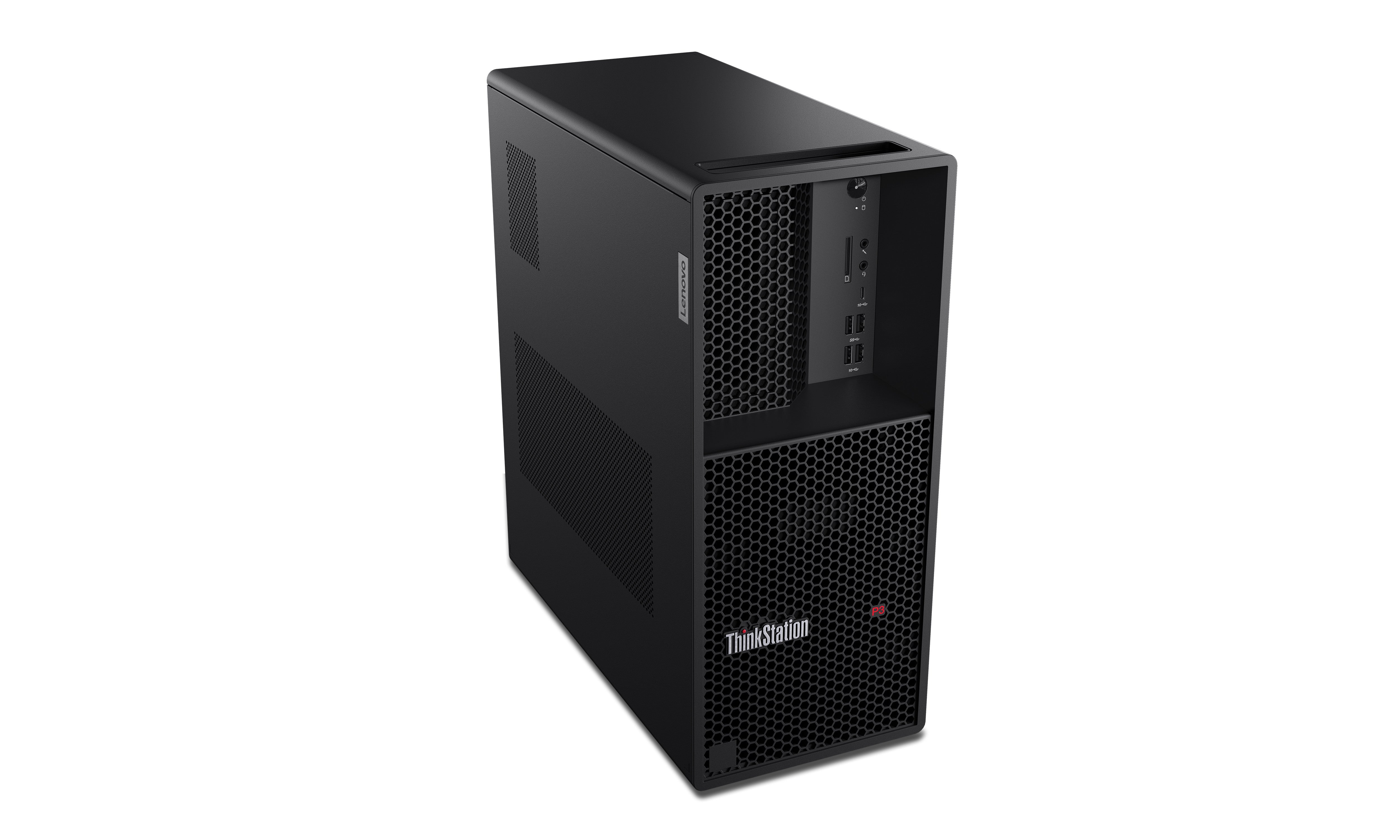 Lenovo ThinkStation P3 Tower Intel® Core™ i7 i7-14700 16 GB DDR5-SDRAM 512 GB SSD Windows 11 Pro Workstation Black 30GS00BDMB