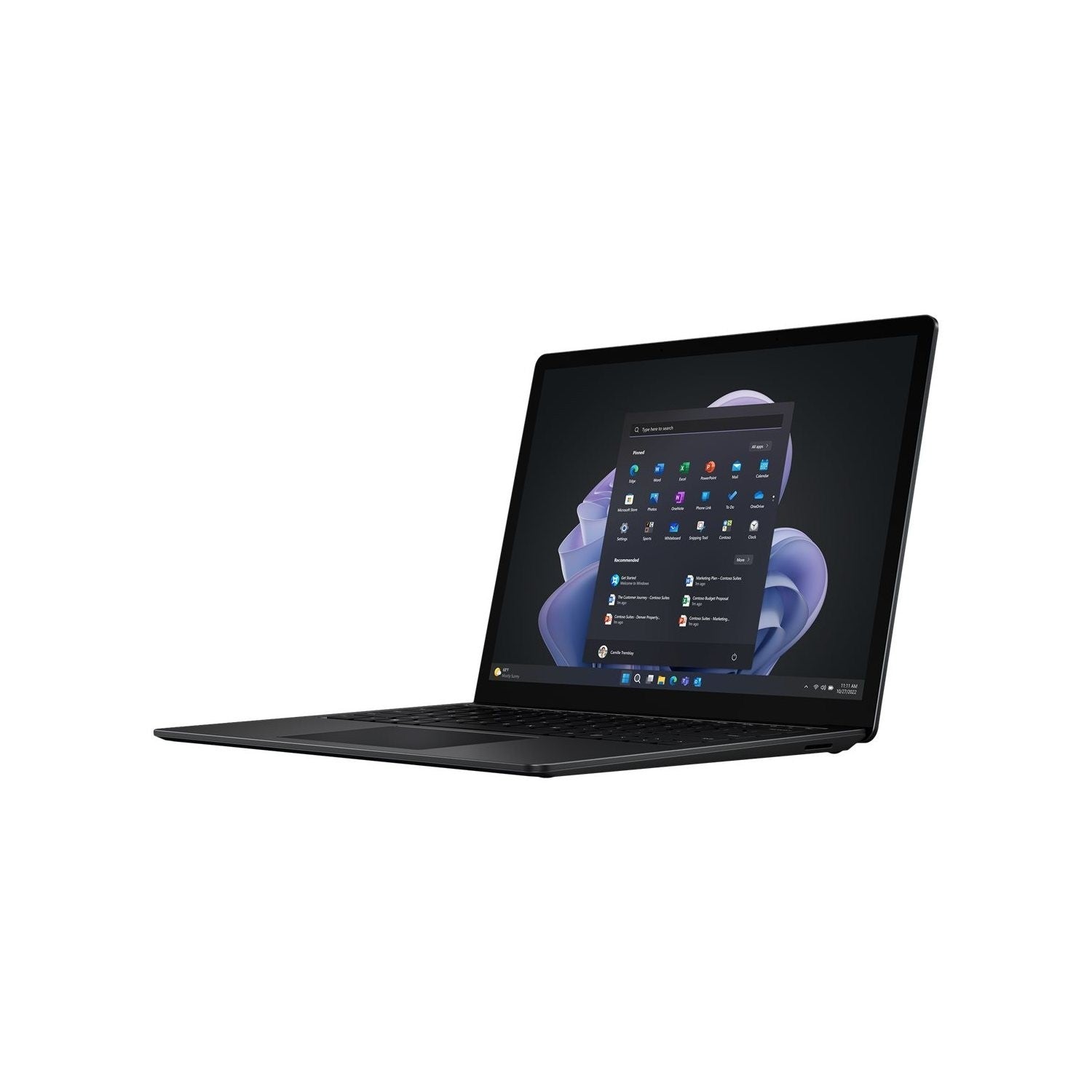 Microsoft Surface Laptop 5 Intel® Core™ i7 i7-1265U 34,3 cm (13.5") Touchscreen 16 GB LPDDR5x-SDRAM 512 GB SSD Wi-Fi 6 (802.11ax) Windows 11 Pro UK Englisch Schwarz