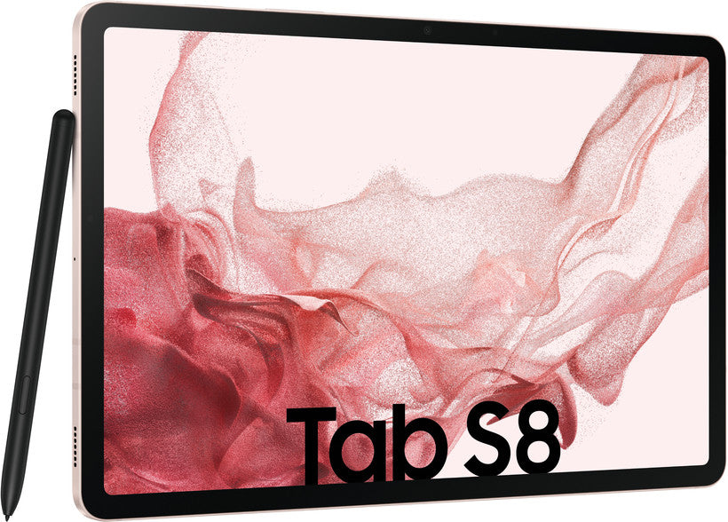 SAMSUNG Galaxy Tab S8 Wi-Fi 128 GB Speicher Pink SM-X700NIDAEUB