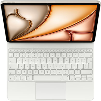 APPLE Magic Keyboard für 13-Zoll iPad Air (M3) Englisch (M3 VK) Weiß MDFW4B/A - Compridis