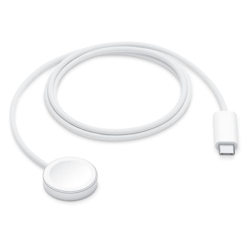 Apple MT0H3ZM/A Ladegerät für mobile Geräte Smartwatch Weiß USB Kabelloses Laden Schnellladen Innen MT0H3ZM/A - Compridis