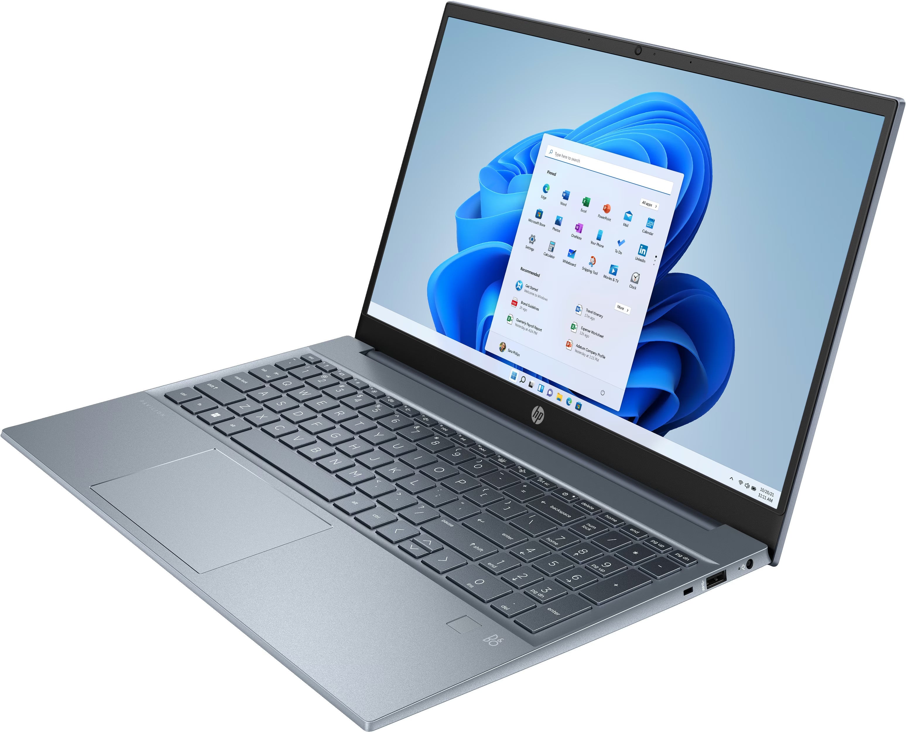 HP Pavilion R7 7730U 16GB 512GB W11H QWERTY US 81D86EA#ABH