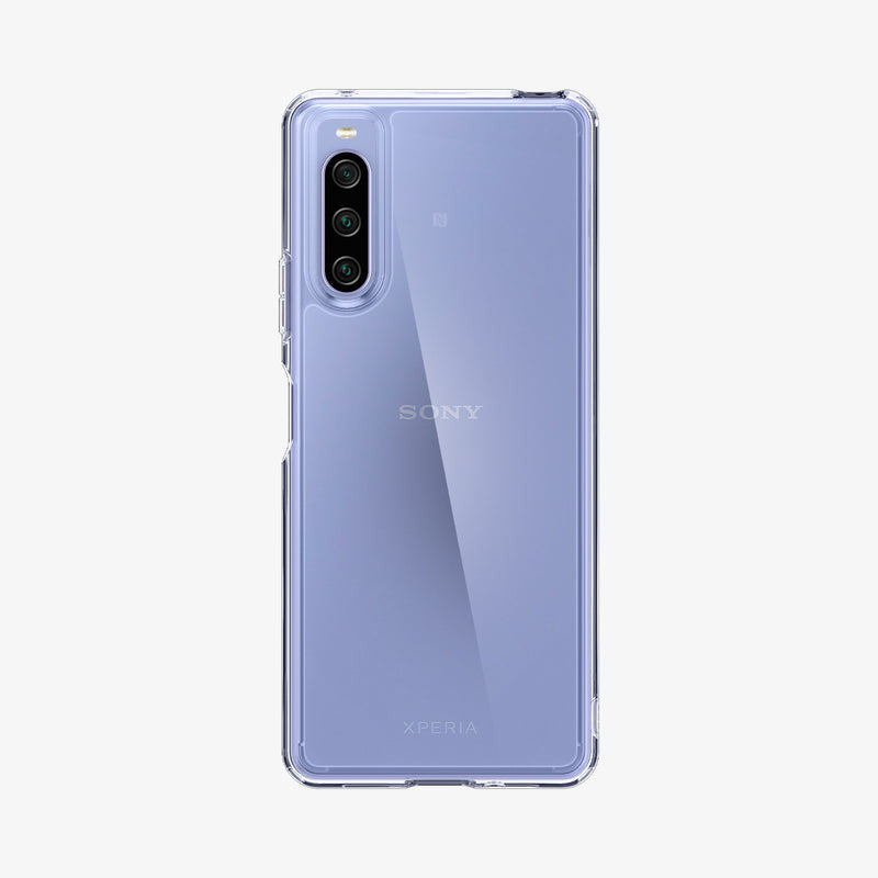 Paarse Sony Xperia 10 iv achterkant