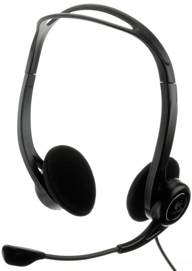 Logitech 981-000100 Kopfhörer/Headset Kabelgebunden Kopfbügel Anrufe/Musik USB Typ-A Schwarz
