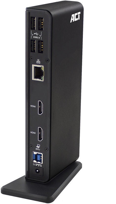 ACT Dockingstation MST DisplayLink USB-C 2 x HDMI AC7049 