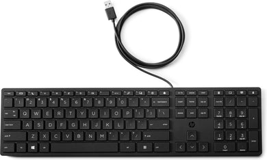 HP Bedraad desktoptoetsenbord mit französischem Layout und USB-A-Schnittstelle L96909 - 051 - Compridis