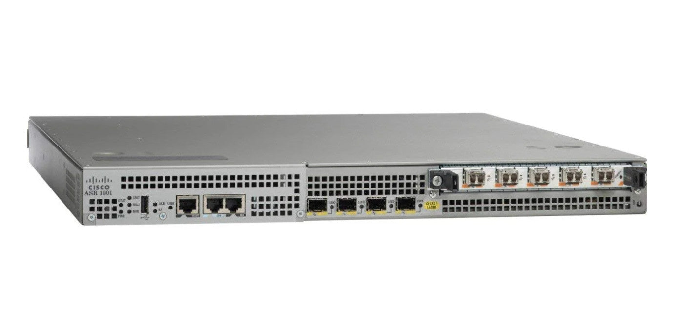 CISCO ASR1001-2XOC3POS 2X ASR1001-PWR-AC 1X 2-Port OC3/STM1 POS IDC ASR1001-2XOC3POS-QPV01