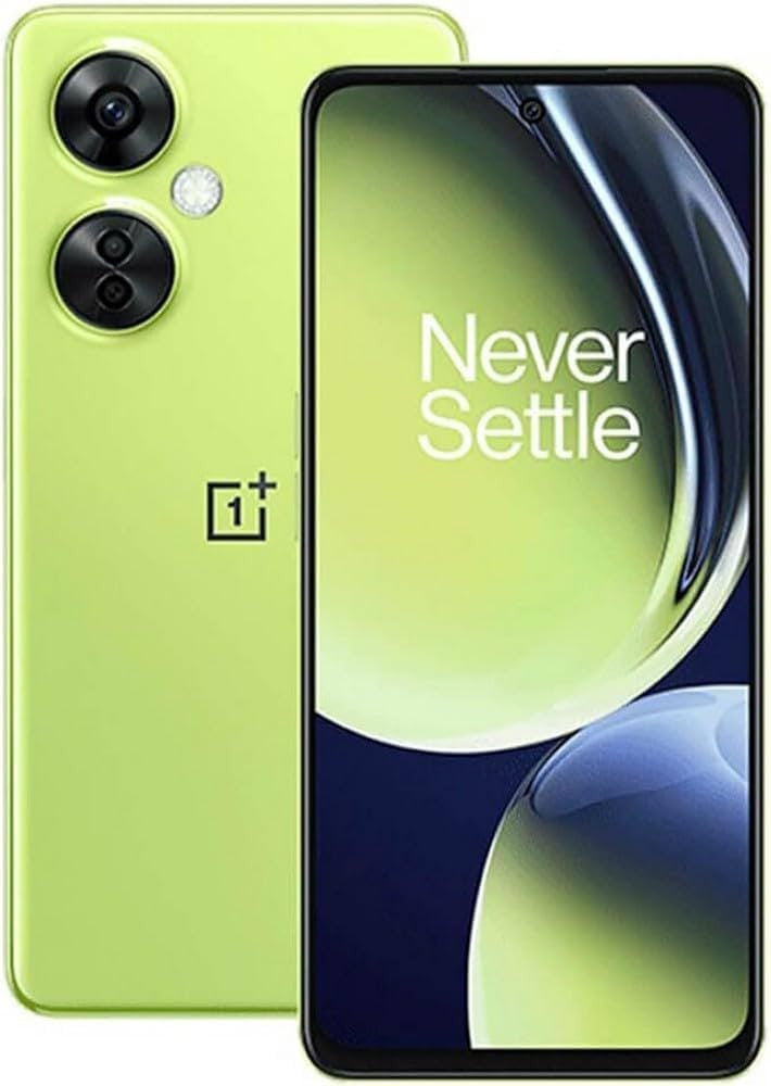 OnePlus Nord CE 3 Lite 5G 17,1 cm (6,72 Zoll) Hybrid Dual-SIM Android 13 USB Typ-C 8 GB 128 GB 5000 mAh Lime
