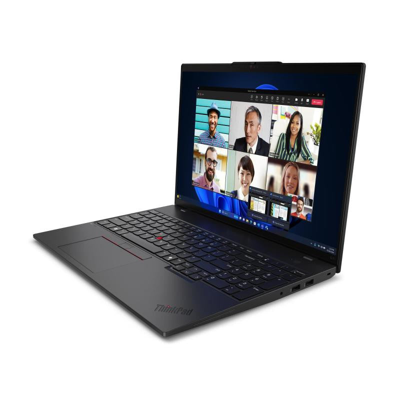 Lenovo ThinkPad L16 Gen 1 (Intel) Intel Core Ultra 5 125U Laptop 40,6 cm (16") WUXGA 16 GB DDR5-SDRAM 512 GB SSD Wi-Fi 6E (802.11ax) Windows 11 Pro Englisch Schwarz