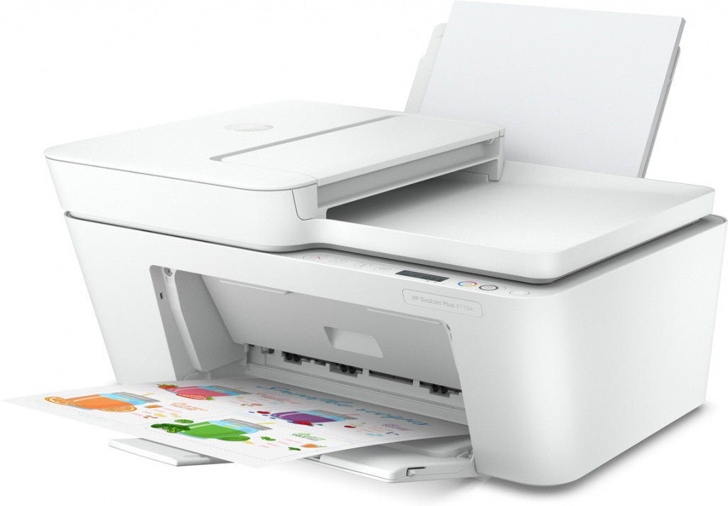 HP DeskJet Plus DeskJet 4110e Wireless All-in-One Farbe Drucker, Instant Ink; Kopierer, Scanner