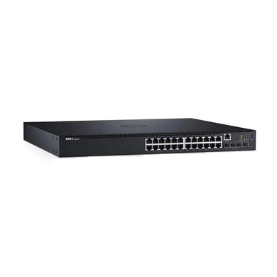 DELL N - Series N3224P - verwalteter L2 Gigabit Ethernet (10/100/1000) Power over Ethernet (PoE) 1U Schwarz 210 - ASPU - Compridis