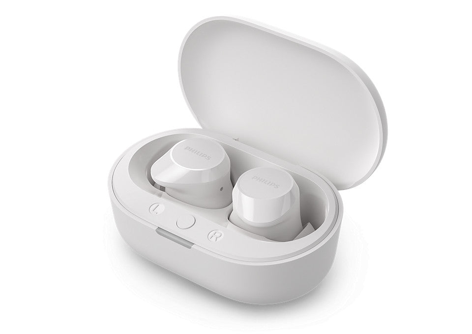 Philips TAT1209WT/00 Kopfhörer & Headset True Wireless Stereo (TWS) im Ohr Anrufe/Musik Bluetooth Weiß
