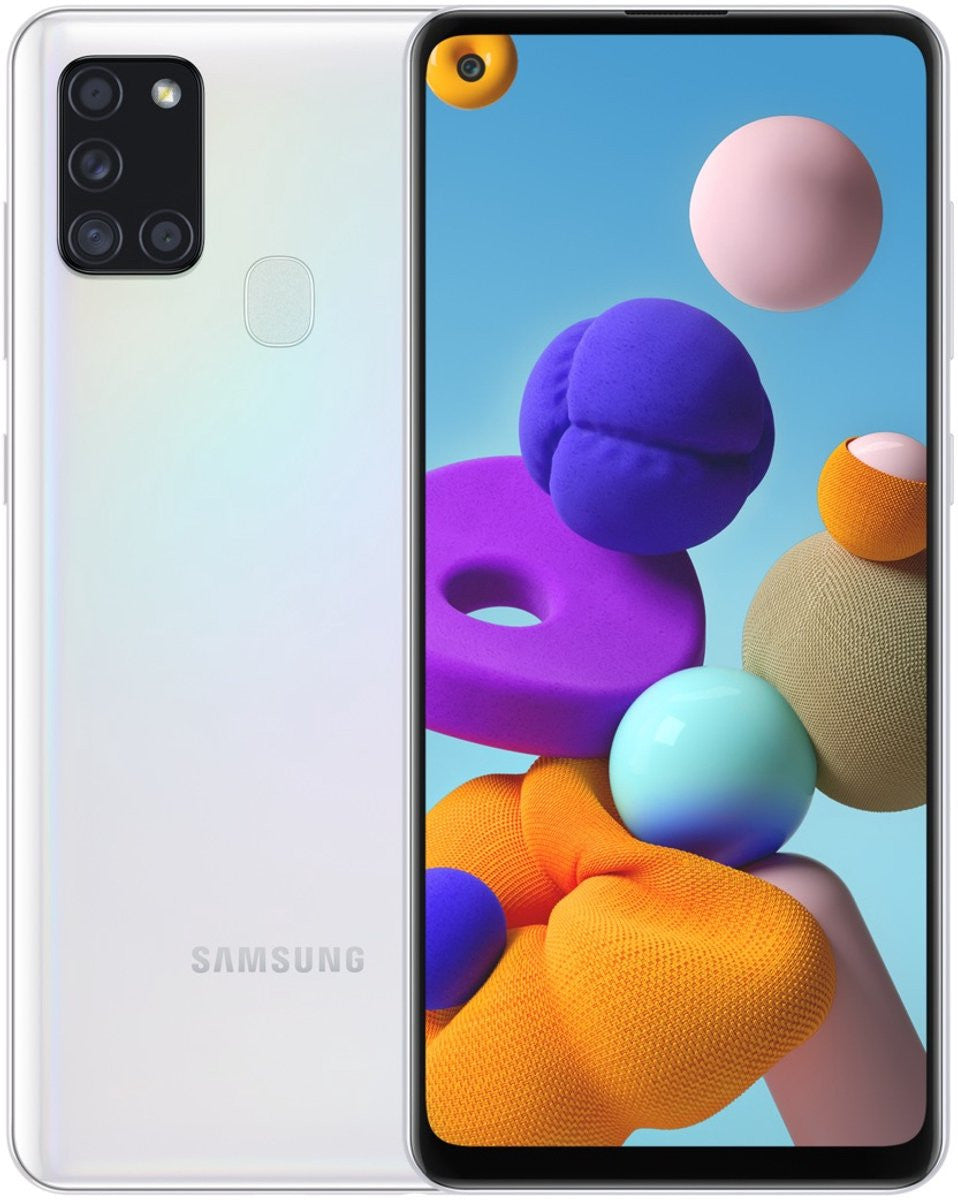 SAMSUNG Galaxy A21S (3 GB RAM, 32 GB interner Speicher) Weiß SM-A217FZWNEUE