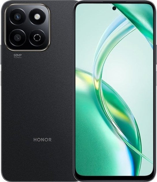 Honor N Series 200 Smart 17,3 cm (6.8") Dual-SIM Android 14 5G USB Typ-C 4 GB 256 GB 5200 mAh Schwarz 5109BJQG