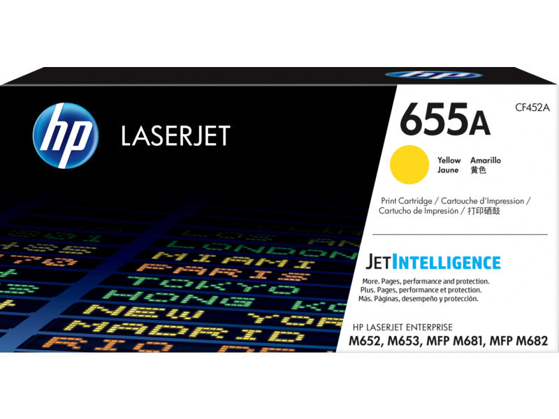 HP 655A Gelb Original LaserJet Tonerkartusche