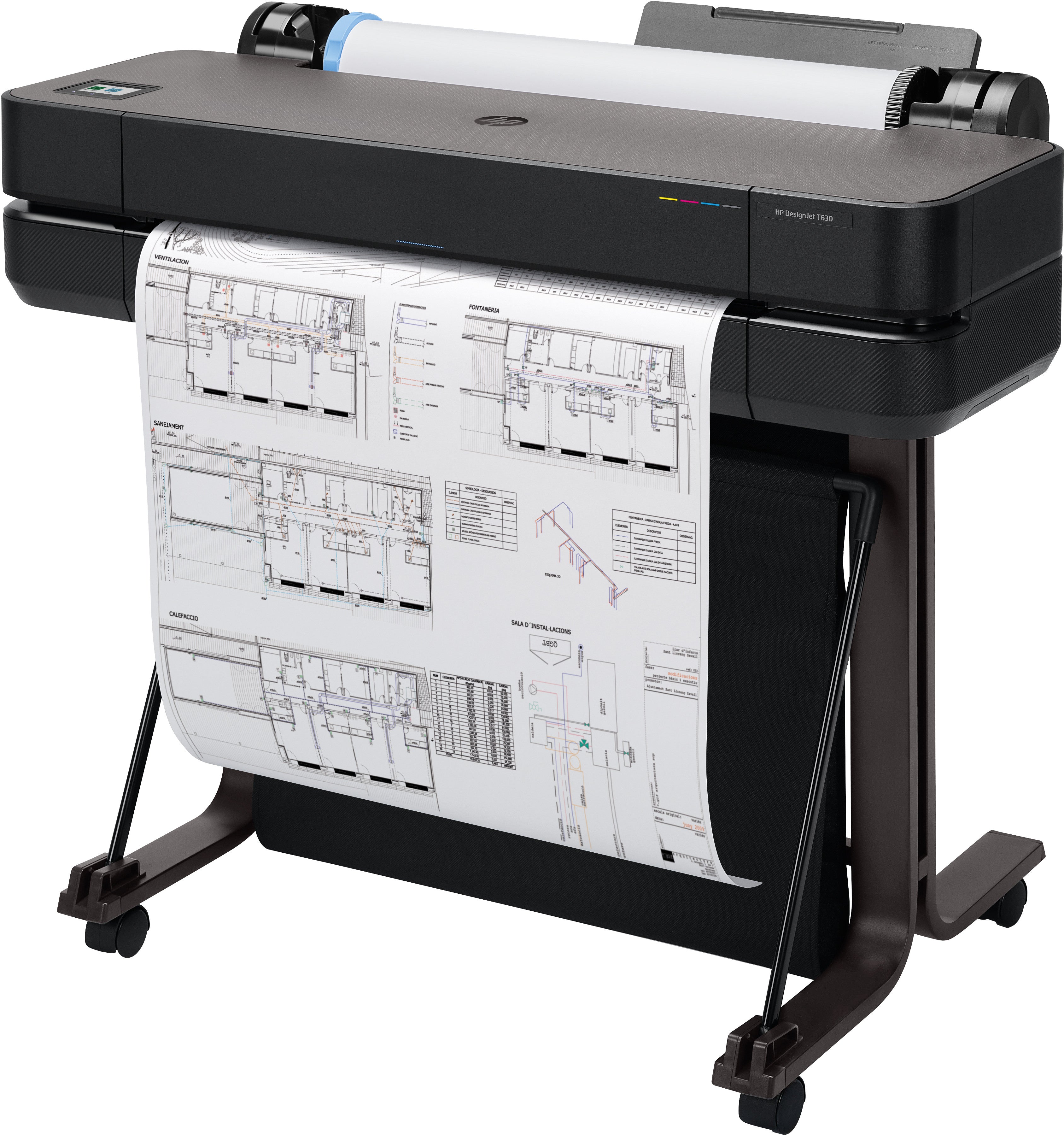 HP DesignJet T630 24-Zoll-Drucker:EU 5HB09A#B19 