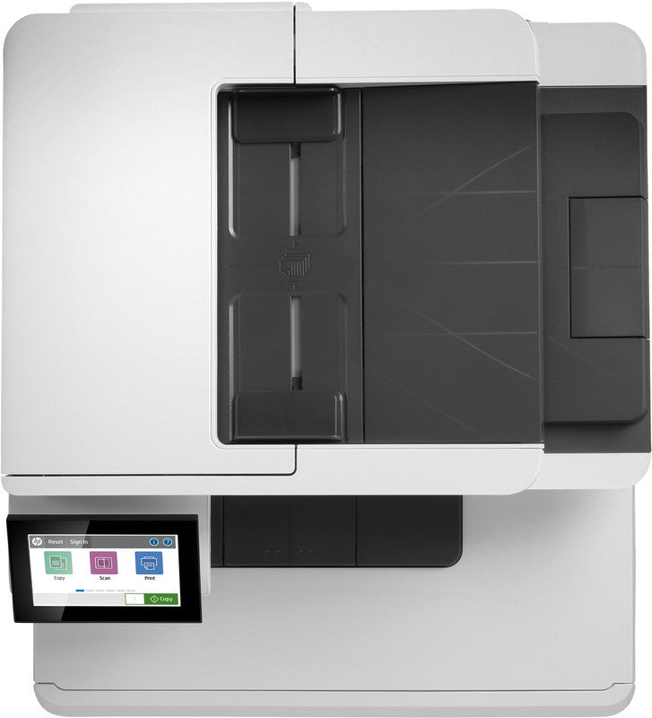 HP Color LaserJet Enterprise MFP M480f, Farbe, Drucker für Kleine & mittelständische Unternehmen, Drucken, Kopieren, Scannen, Faxen, Kompakte Größe; Hohe Sicherheit; Beidseitiger Druck; ADF für 50 Blatt; Energieeffizient
