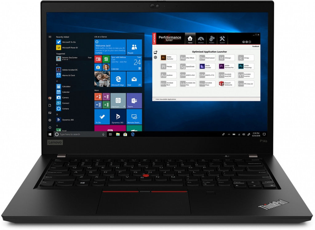 LENOVO ThinkPad P14S GEN2 I7-10610U 48GB RAM 480GB SSD W11P QWERTY VS 20S4000KMH