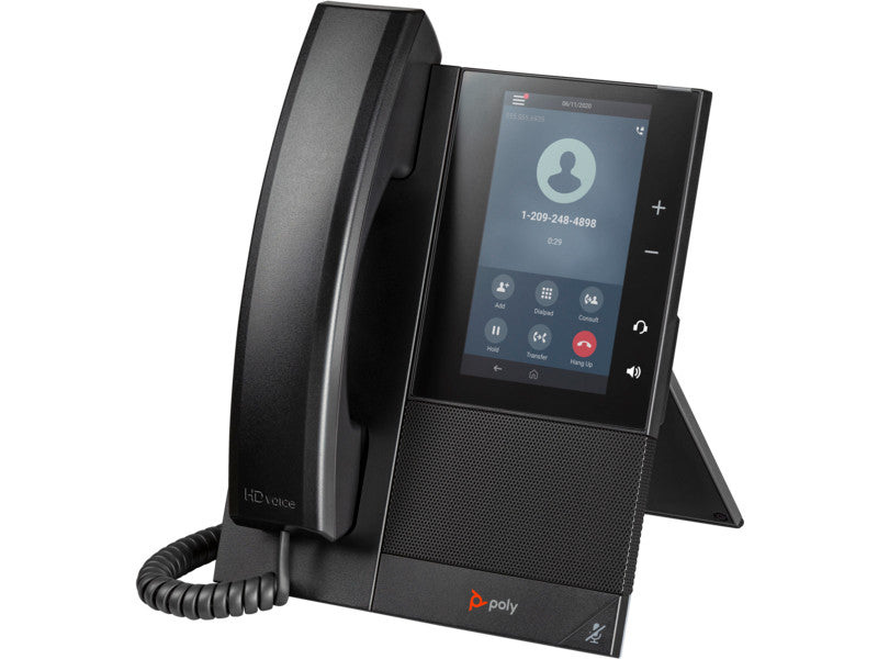 Poly CCX 505 Business-Medientelefon mit Open SIP und PoE-fähig