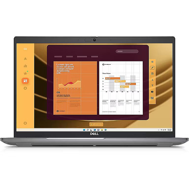 DELL Latitude 5550 Intel Core Ultra 7 165U Laptop 39,6 cm (15.6") Full HD 16 GB DDR5-SDRAM 512 GB SSD Wi-Fi 6E (802.11ax) Windows 11 Pro Französisch Grau XFHYR