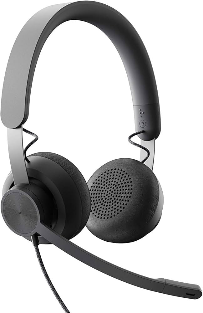 LOGITECH Headset Zone Wired UC (Graphit Schwarz) 981-000875