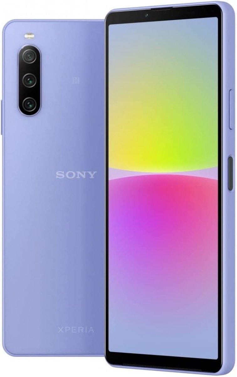 Paarse Sony Xperia 10 iv