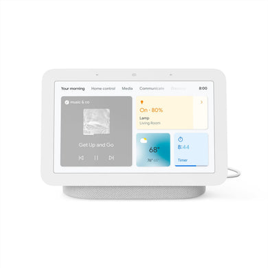 Google Nest Hub 2. Gen GA01892-FR 7" Smart Display Charcoal