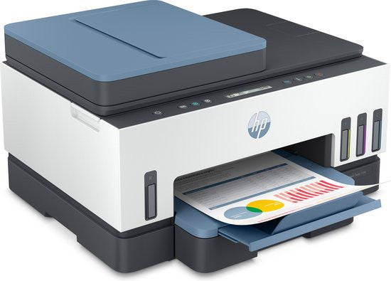 HP Smart Tank 7306 Drahtloser All-in-One Farb-Drucker, Duplexdruck; Kopierer, Scanner