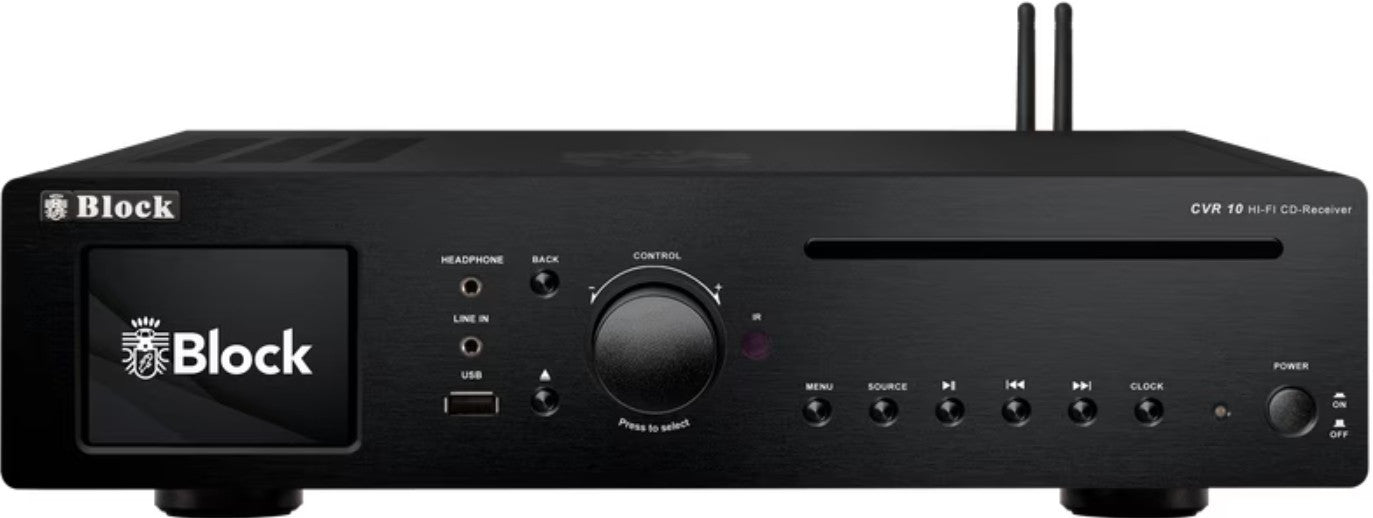 Audioblock CVR-10 Stereo Schwarz 165655