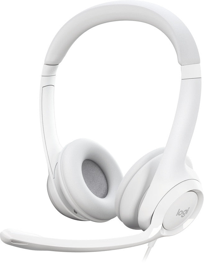 LOGITECH H390 USB-Computer-Headset USB Weiß 981-001286