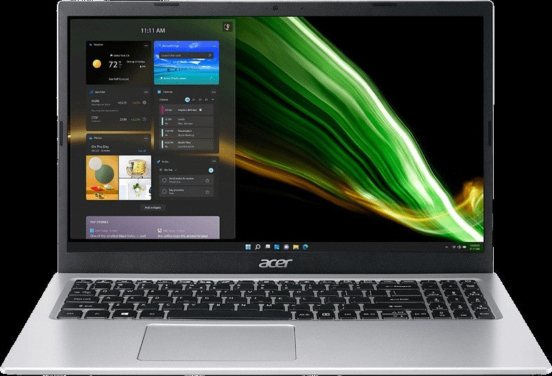 ACER Aspire 3 15 Zilver N100 4GB/128GB/15,6" QWERTY NX.KDPEH.001