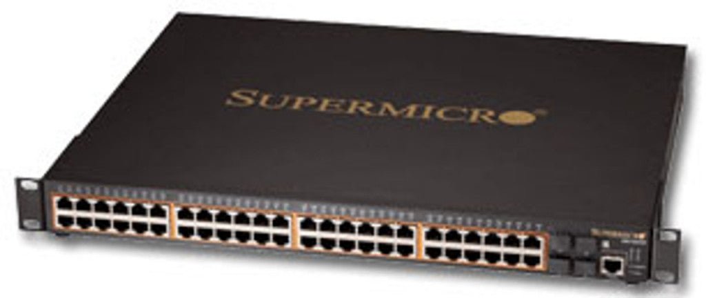 Supermicro SSE - G2252P Netzwerk-Switch Managed L2 Power over Ethernet (PoE) 1U Schwarz SSE - G2252P - Compridis