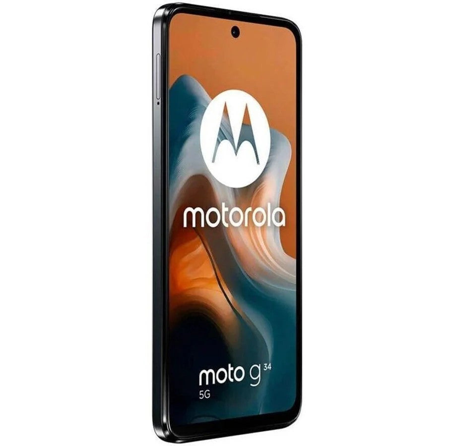 Motorola G34 16,5 cm (6,5 Zoll) Dual-SIM Android 14 5G USB Typ-C 4 GB 128 GB 5000 mAh Schwarz, Anthrazit