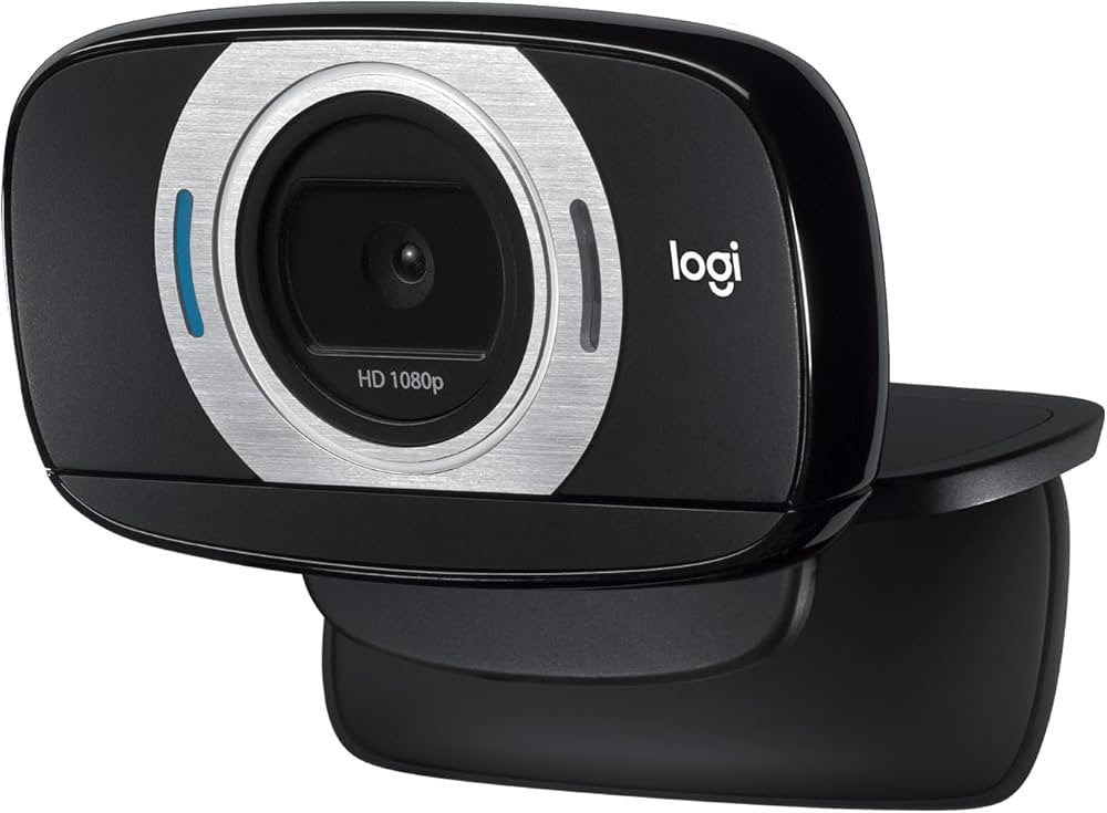 Logitech C615 Tragbare HD-Webcam 8 MP 1920 x 1080 Pixel USB 2.0 Schwarz