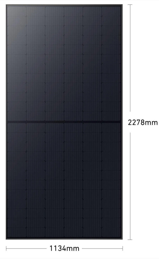 Anker solix RS50B Starres Solarmodul 540W A5512411