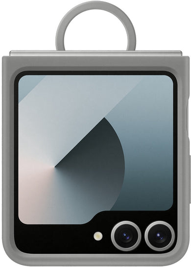 SAMSUNG FLIP6 Silikonhülle Grau EF - PF741TJEGWW - Compridis
