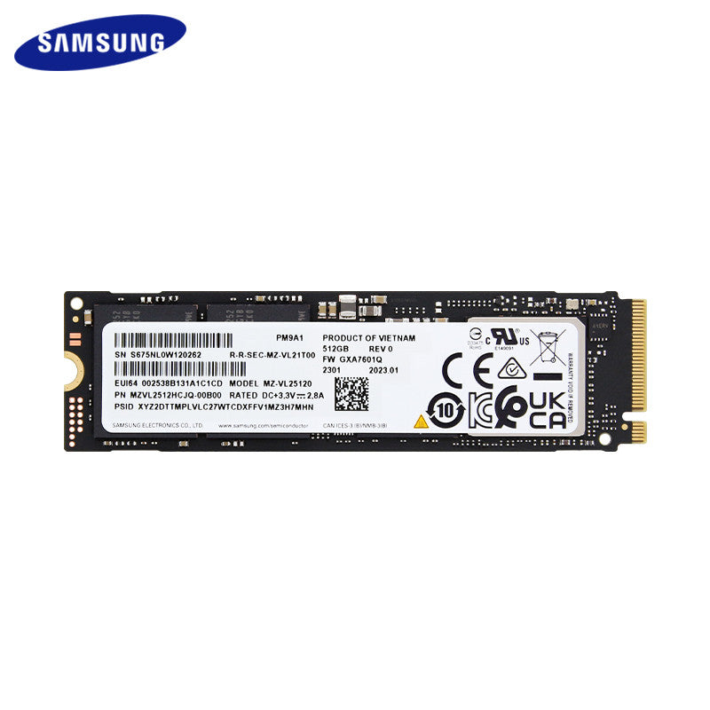 SAMSUNG PM9A1 1TB SSD MZVL21T0HLCR-00BL2 