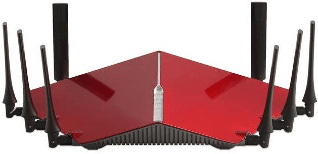 D-Link DIR-895L/R WLAN-Router Gigabit Ethernet Tri-Band (2,4 GHz / 5 GHz / 5 GHz) Schwarz, Rot