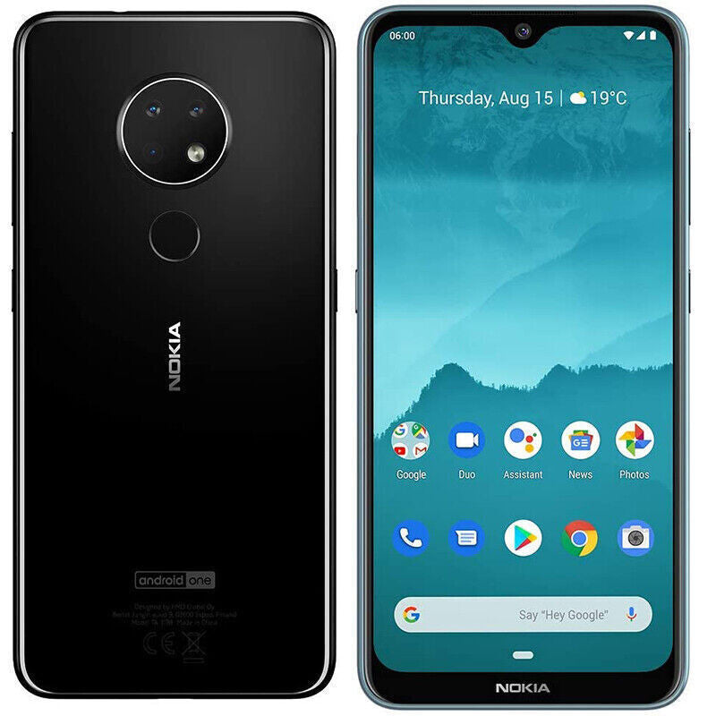 Nokia 6/2 16 cm (6.3") Android 9.0 4G USB Typ-C 4 GB 64 GB 3500 mAh Schwarz