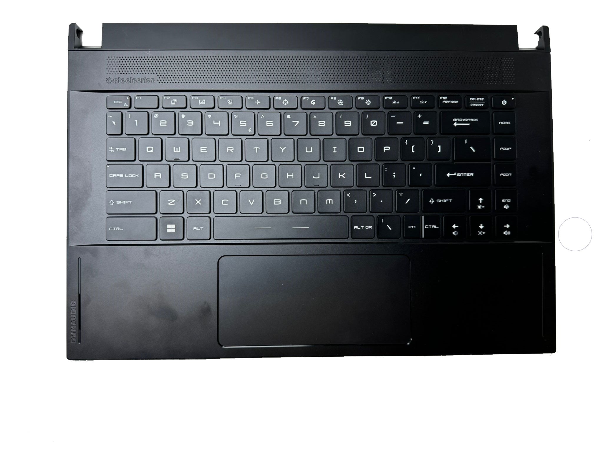 MSI Handauflage mit RGB-Hintergrundbeleuchtung QWERTY VS GS66 11UG-430NL-Handauflage