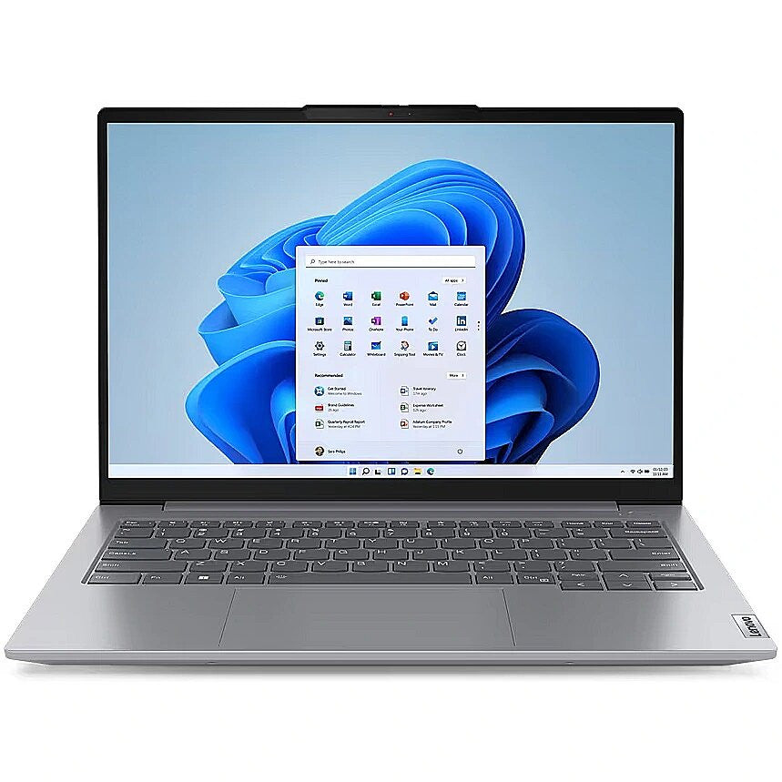 Lenovo ThinkBook 14 G6 IRL Intel® Core™ i5 i5-1335U Laptop 35,6 cm (14") WUXGA 8 GB DDR5-SDRAM 256 GB SSD Wi-Fi 6 (802.11ax) Windows 11 Pro UK Englisch Grau