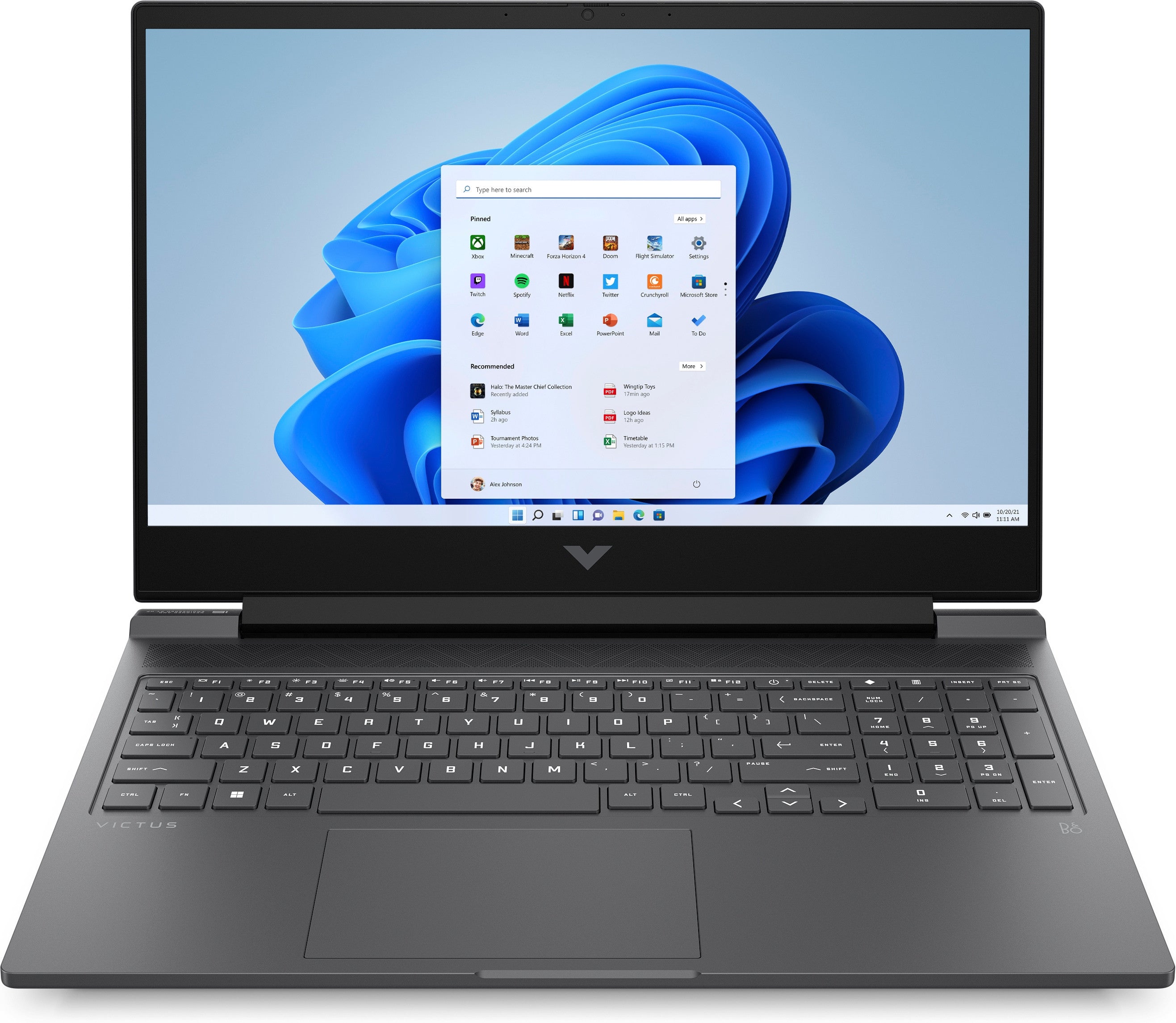 HP Victus R5-7640HS/RTX 4060/16GB 480GB 16,1" W11H QWERTY US 81Q51EA#ABH