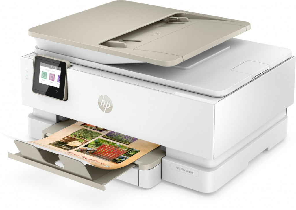 HP ENVY Inspire 7920e Draadloos All-in-One Kleur Printer, Instant Ink; Kopieerapparaat, scanner