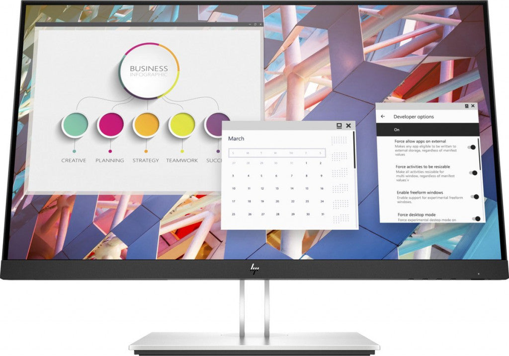 HP EliteDisplay E24 G4 Full HD IPS Monitor 24 Zoll 9VF99AA