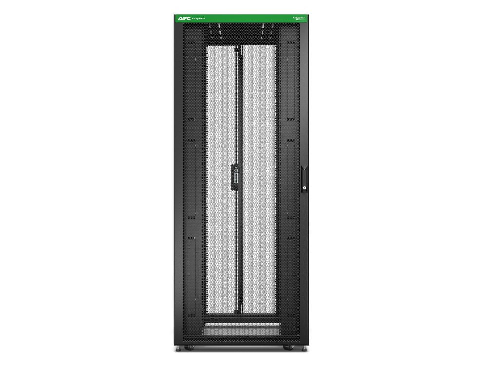 APC NetShelter Easy ER8222 - 42U/HE, 800 mm (B) x 1200 mm (T) 19-Zoll-IT-Rack, mit Seitenwänden