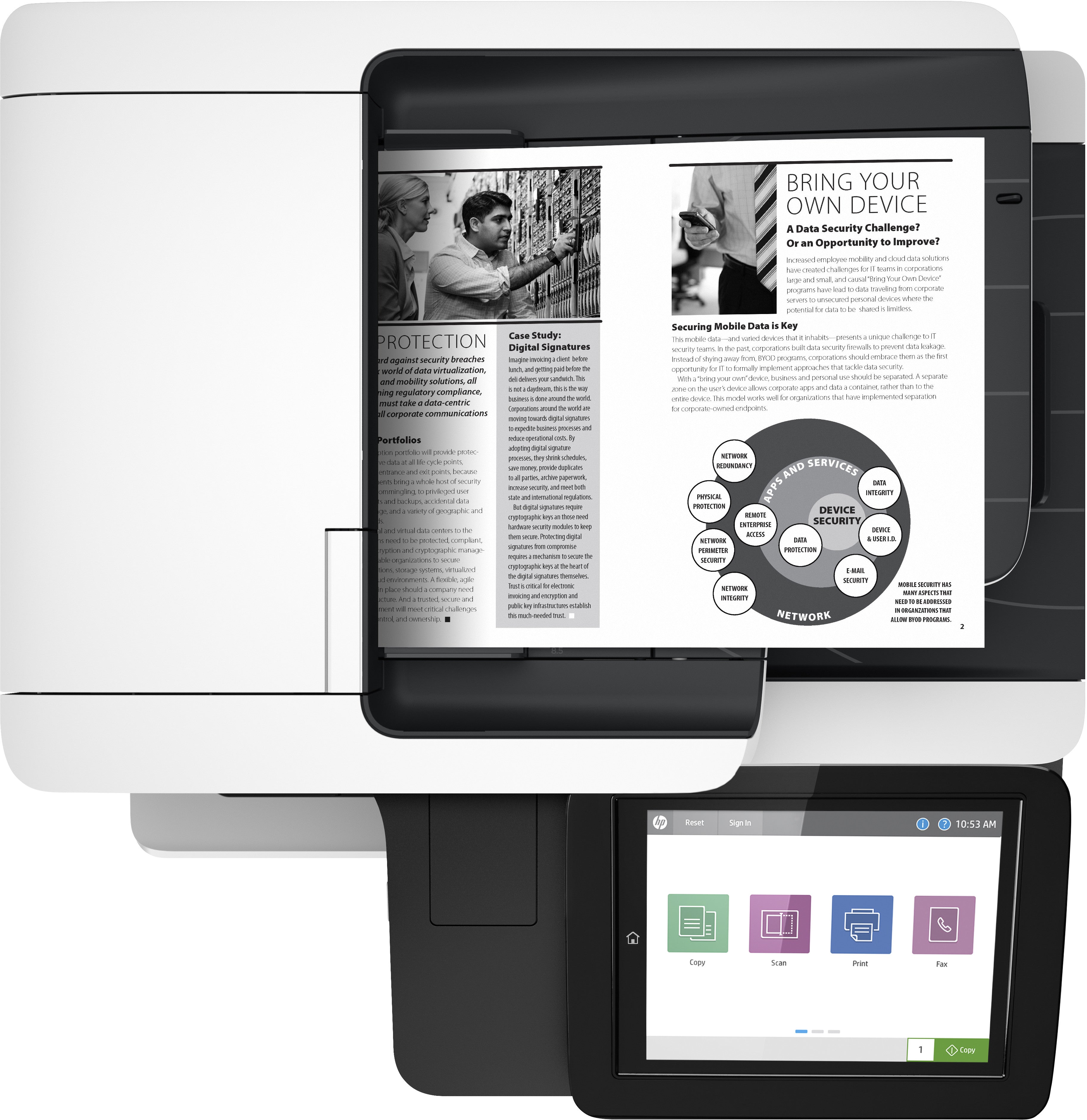 HP LaserJet Ent MFP M528DN Drucker:EUR 1PV64A#B19