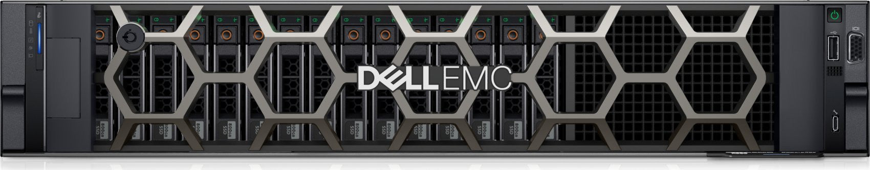 DELL R550 Silver 4314 32 GB 480 GB 2 x 1100 W Netzteil 25G33