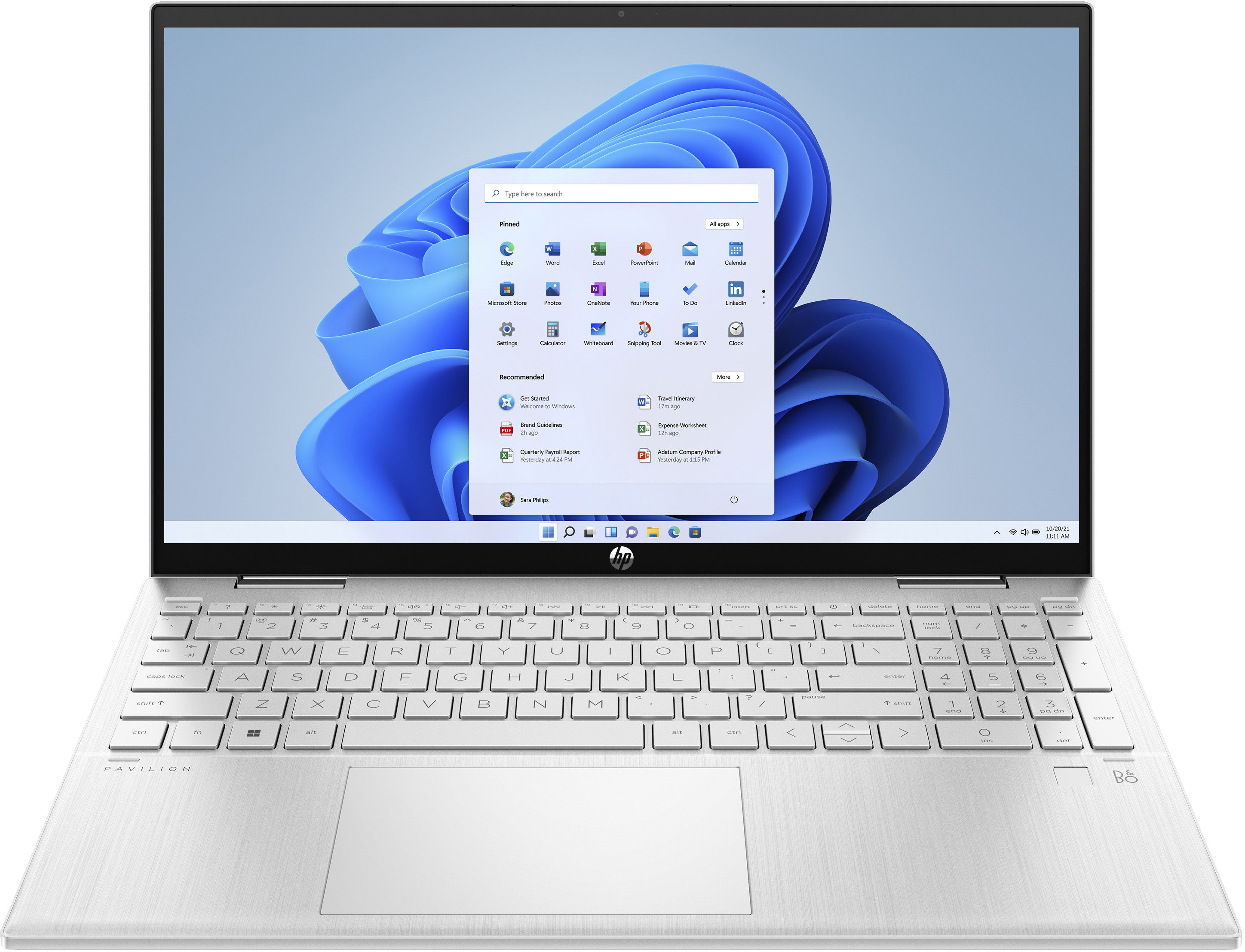 HP Pavilion X360 Convertible 15-ER1XXX Intel(R) Core(TM) i5-1235U der 12. Generation Intel(R) Iris(R) Xe-Grafik 8 GB 480 GB SSD W11H QWERTY US 8A769EA#ABH