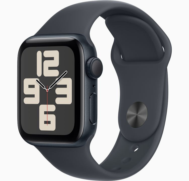 Apple Watch SE OLED 40 mm Digital 324 x 394 Pixel Touchscreen Schwarz Wifi GPS