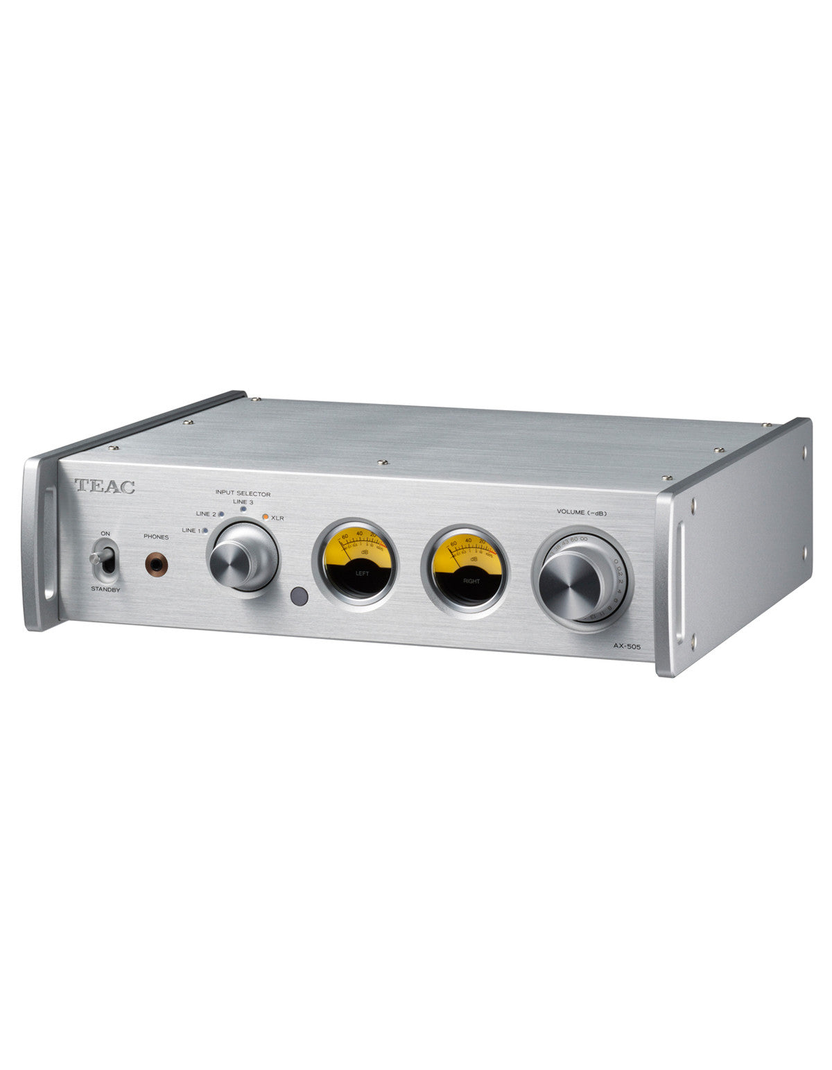 TEAC AX-505 Vollverstärker (Silber) AX-505-S